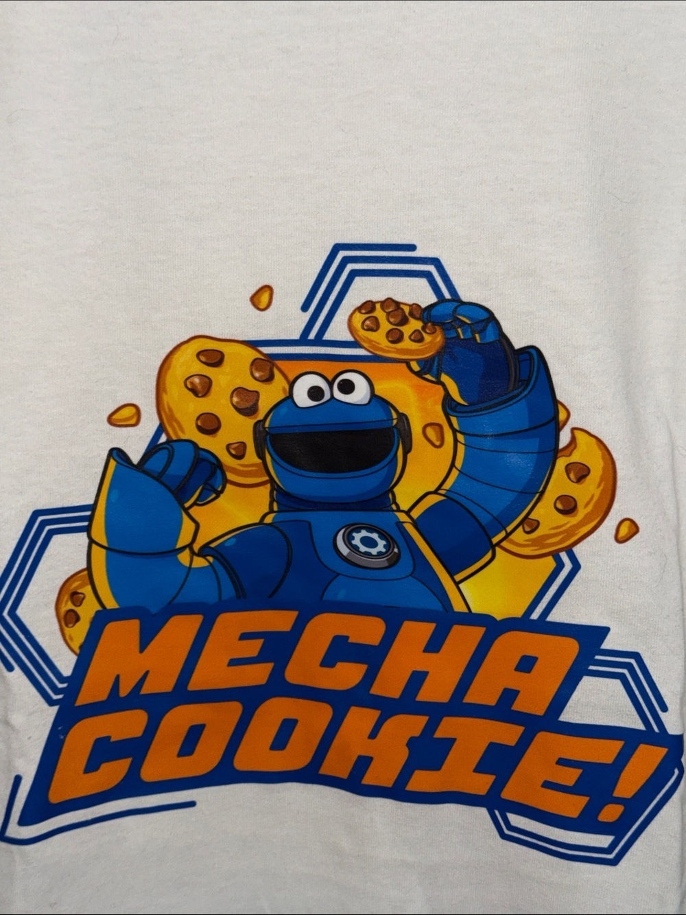 Mecha Cookie! Graphic Tee - White - Picture 3 of 5